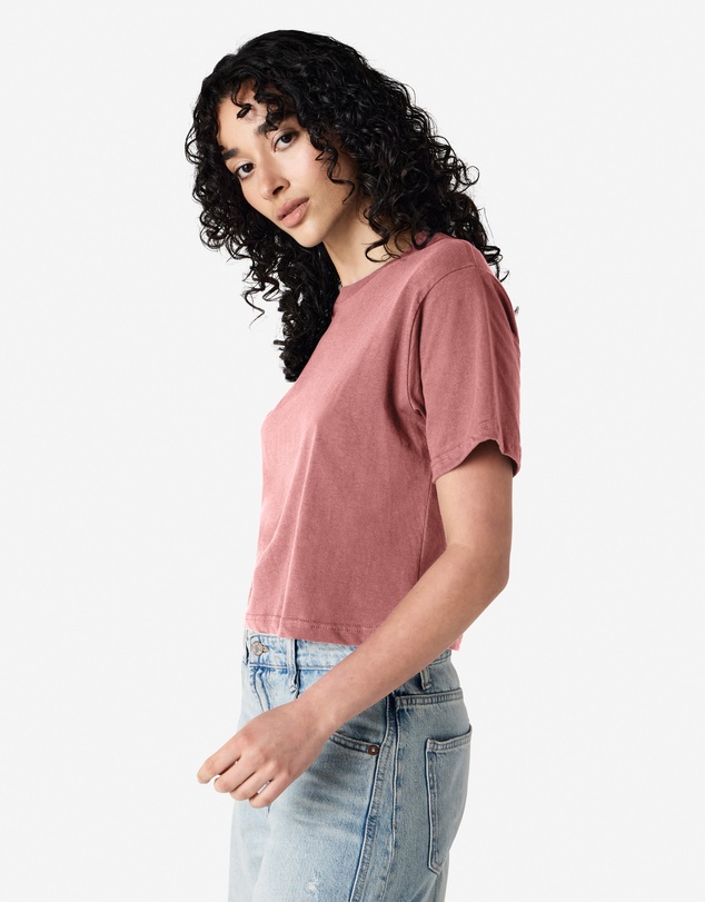 American Apparel - Women's Fine Jersey Boxy T-Shirt