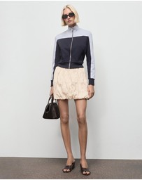 M.N.G - Creased-Effect Balloon Skirt