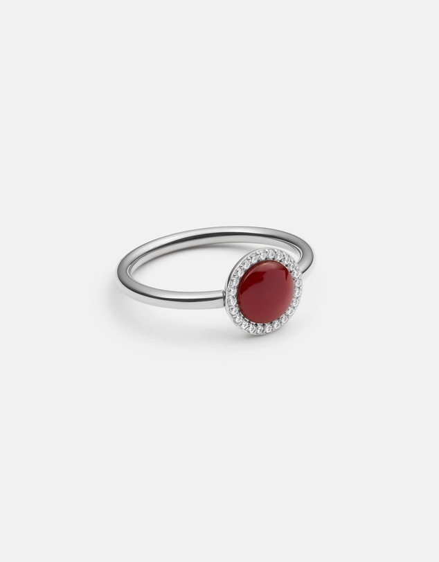 Daniel Wellington - Audrey Ring Red Agathe