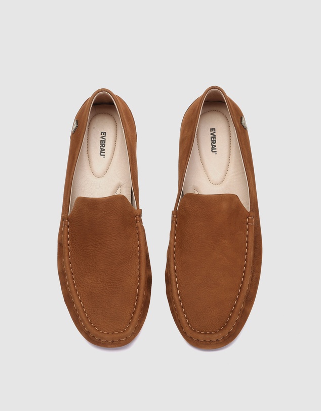 EVERAU - EverAU Ugg Morris Men Cow Leather Upper Moccasins