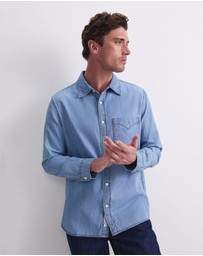 Sportscraft - Long Sleeve Denim Shirt