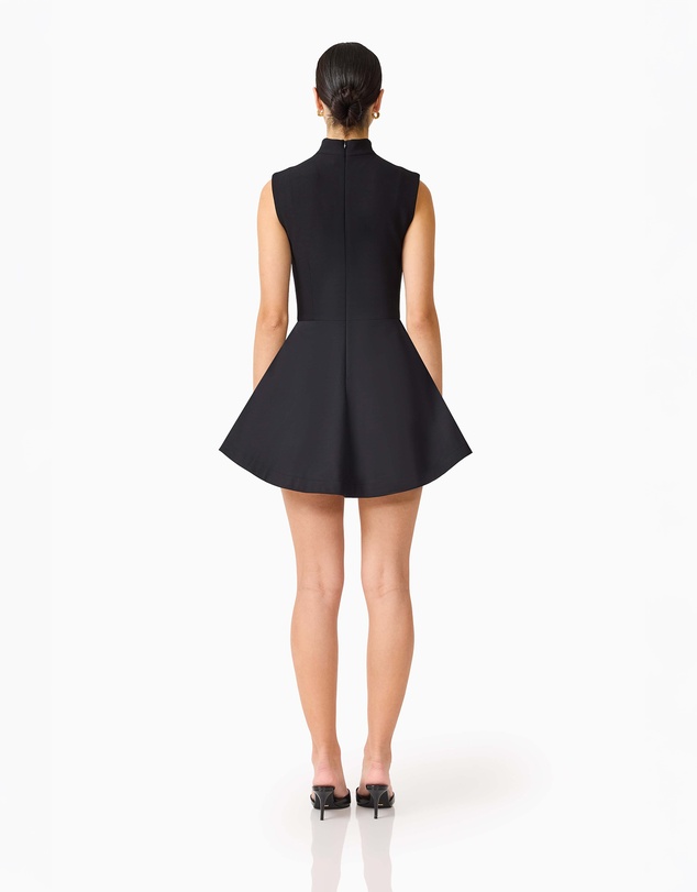 Elliatt - Nydia A-line Mini Dress In Black