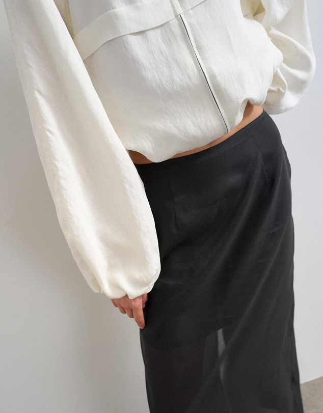 TOPSHOP - Helena Sheer Maxi Skirt
