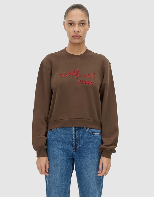 C&M CAMILLA AND MARC - Maren Crop Emb Tracksuit Top