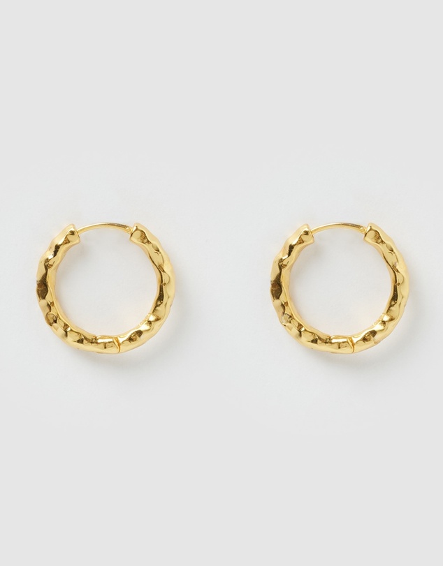 Izoa - Rosetta Hoop Earrings