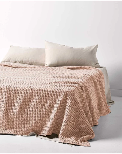 Aura Home - Waffle Bed Cover