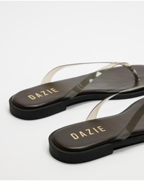 Dazie - Ruby Clear Thongs