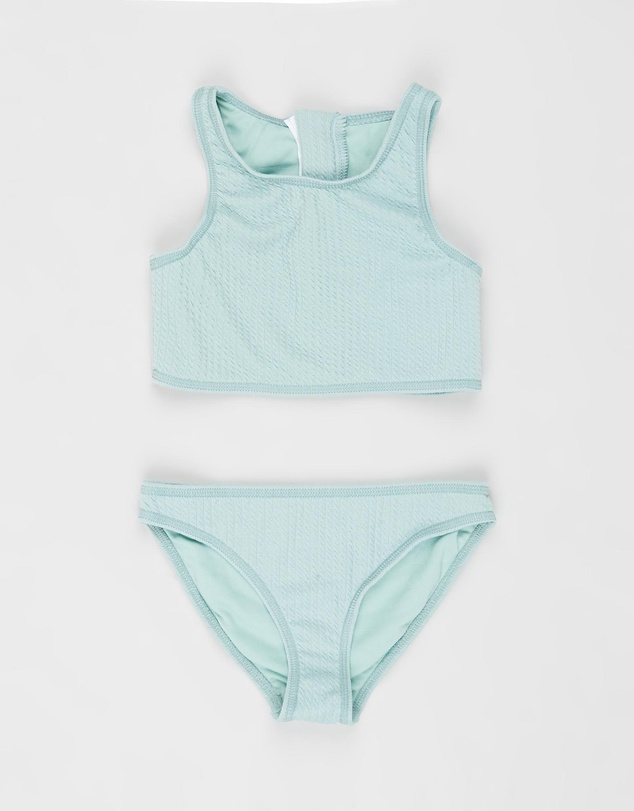 Duskii - Aya Crop Bikini Set - Teens