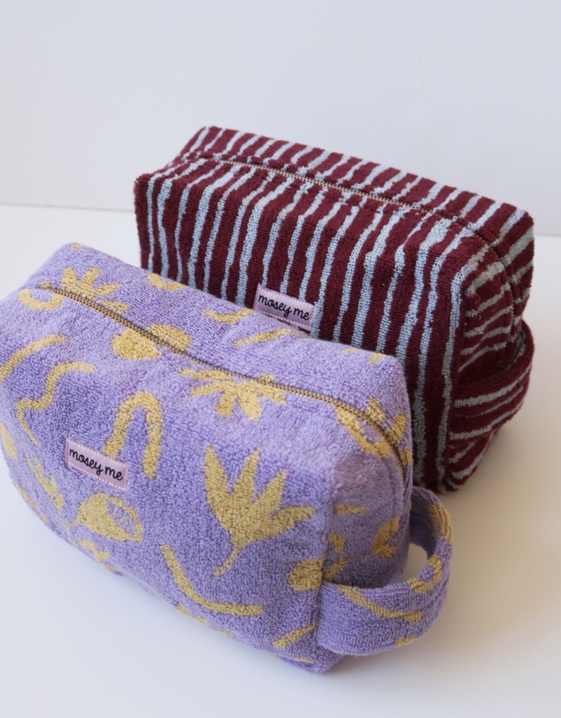 Mosey Me - Strokes Terry Toiletry Bag