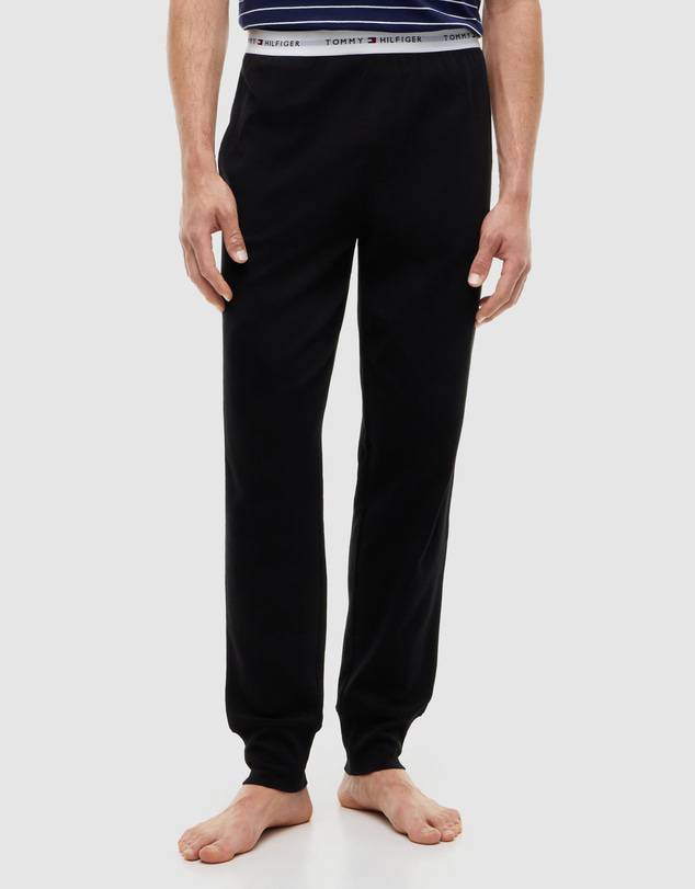 Tommy Hilfiger - Signature Repeat Logo Cuffed Pyjama Bottoms
