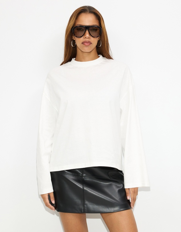 Dazie - Nostalgia Oversized Long Sleeve Tee