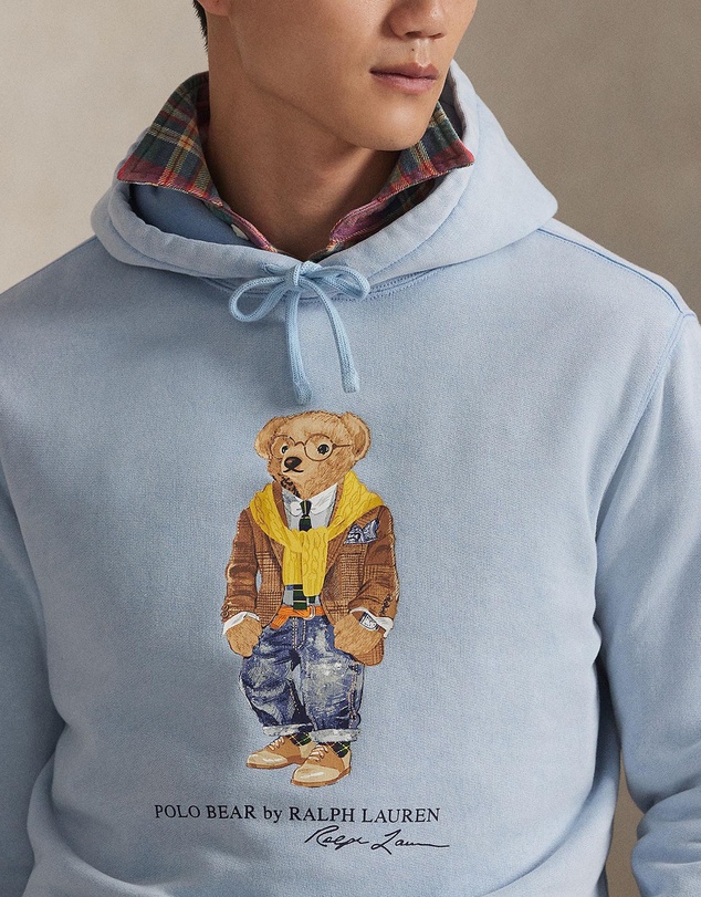 Polo Ralph Lauren - Polo Bear Garment-Dyed Fleece Hoodie