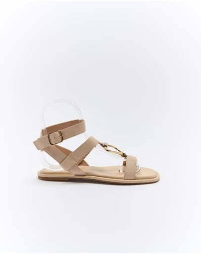 Walnut Melbourne - Rhodes Leather Sandal