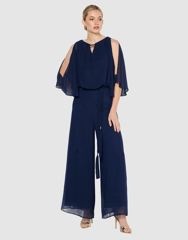 Montique - Carla Georgette Jumpsuit