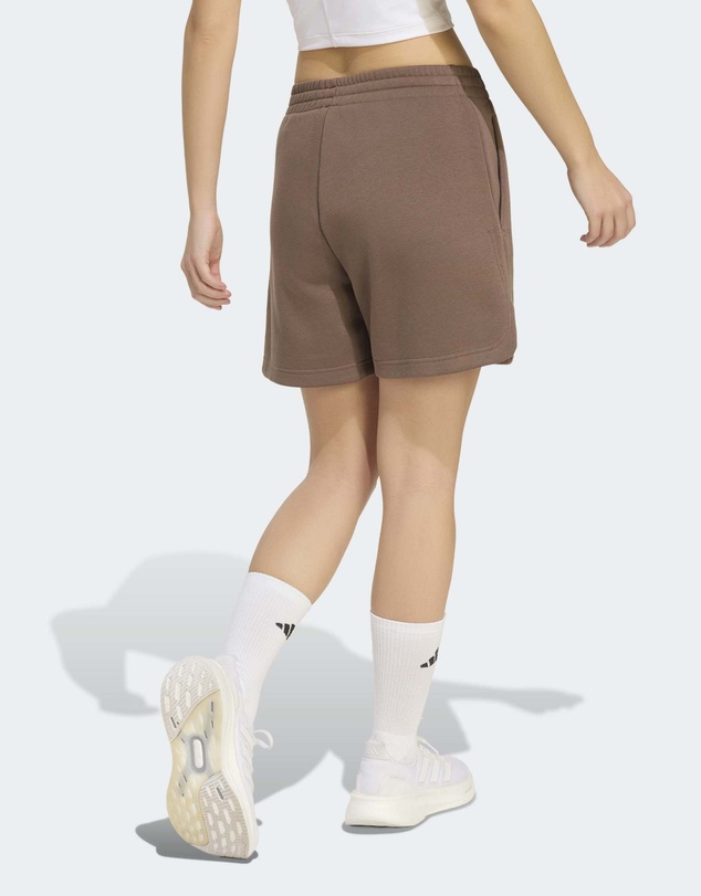 adidas Sportswear - 3 Stripes Studio Fleece Loose Shorts Womens