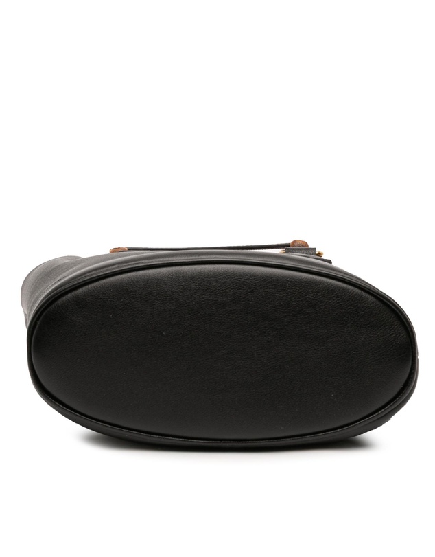 Pre-Loved by Azura Reborn - Pre-Loved Small Calfskin Bamboo Diana Convertible Bucket Bag
