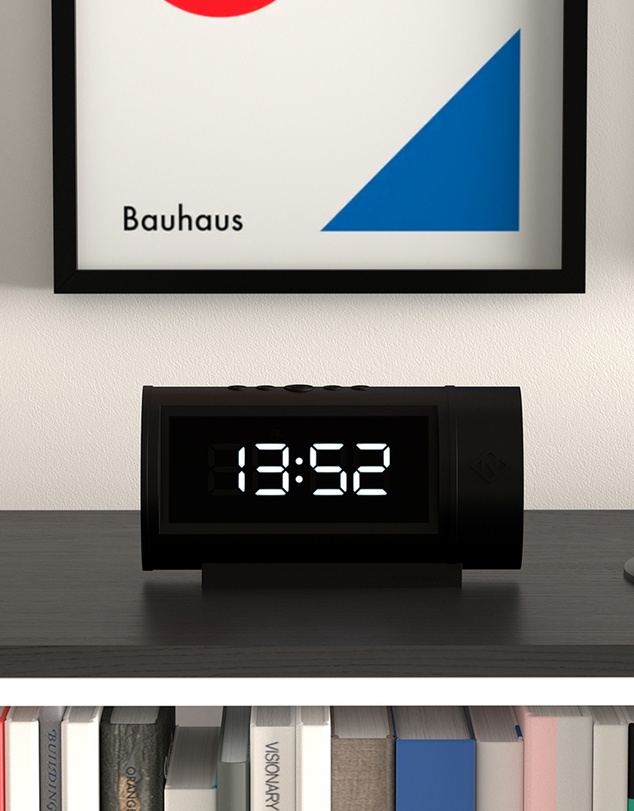Newgate - Newgate Pil Led Alarm Clock Black
