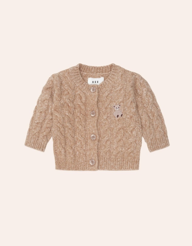 Huxbaby - My First Hux Newborn Knit Cardigan - Babies