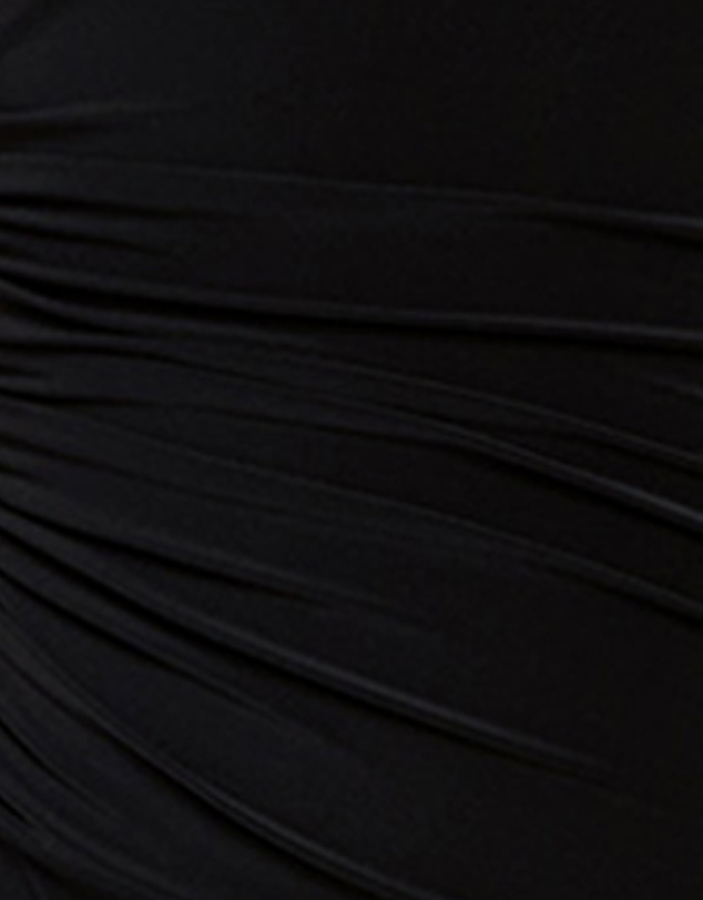 Miraclesuit Shapewear - Zari Knee-Length Flutter Sleeve Cowl Neck Shaping Dress