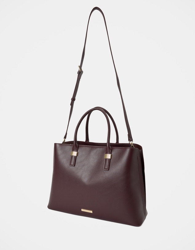 Forever New - Kate Laptop Metal Detail Tote Bag