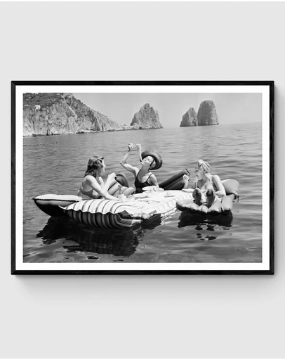 Inka Arthouse - Ladies & Pasta Art Print