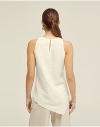 Oxford - Elouise Linen Top