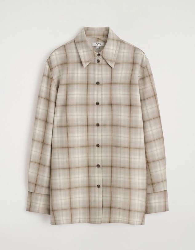 COS - Checked Flannel Shirt