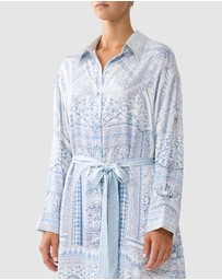 Camilla - Shirt Dress With Back Button Detail