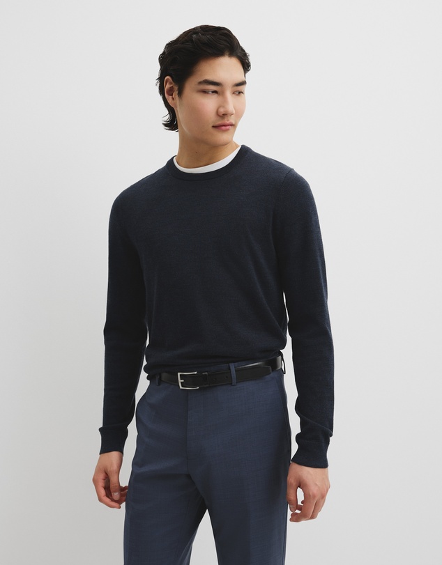 Country Road - Australian Merino Wool Long Sleeve Crew Neck Knit