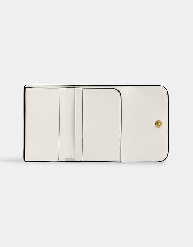 Coach - Refined Calf Leather Essential Card Holder Wallet