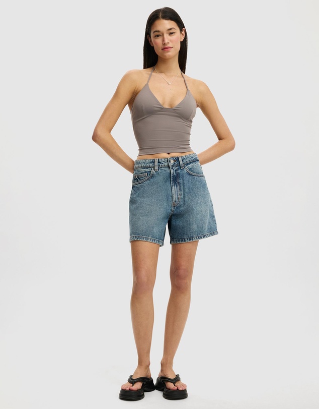 Cotton On - High 90s Denim Shorts