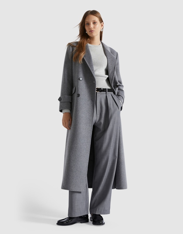 Seed Heritage - Wool Trench Maxi Coat