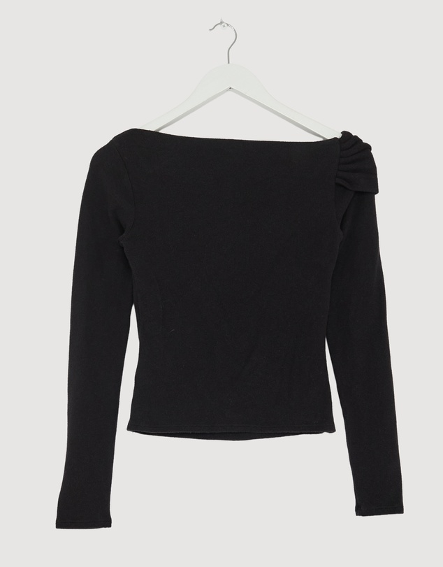 Revibe - Repaired Reformation Elio Knit Top - AU 8