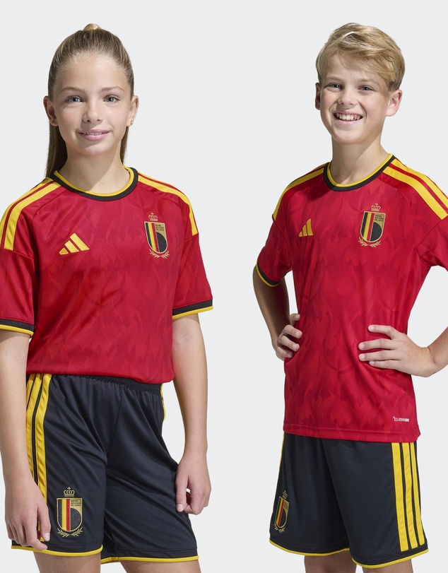 adidas Performance - Belgium 26 Home Kids Football Jersey