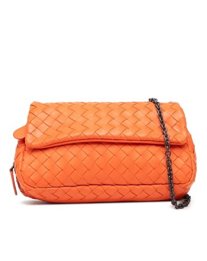 Pre-Loved by Azura Reborn - Pre-Loved Mini Nappa Intrecciato Expandable Chain Flap Crossbody