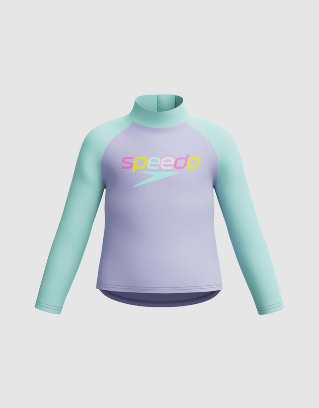 Speedo - Print LS Rashie - Babies-Kids