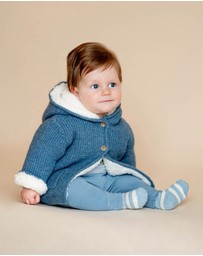 Bebe by Minihaha - Knitted Hooded Jacket - Babies