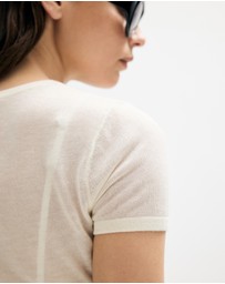 Minima Esenciales - Renna Lyocell Silk Blend Sheer Tee