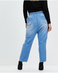 Hope & Harvest - Rosie Cropped Raw Joggers