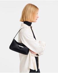 Longchamp - Le Roseau Leather Hobo Bag - Small