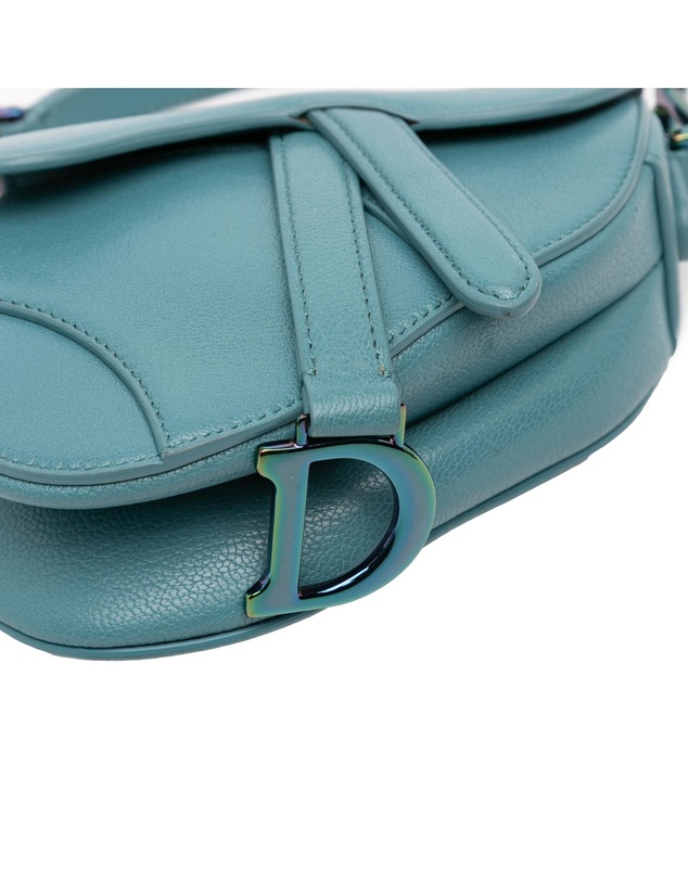 Pre-Loved by Azura Reborn - Pre-Loved Micro Goatskin Saddle Bag