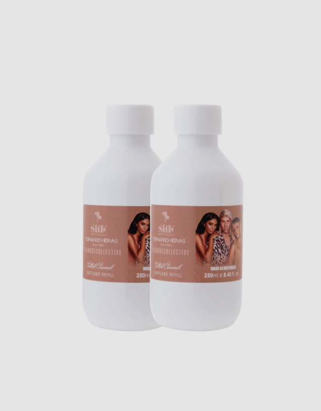 Silk Oil of Morocco - Fernando Hervas Salted Caramel Refill Duo - Value Pack
