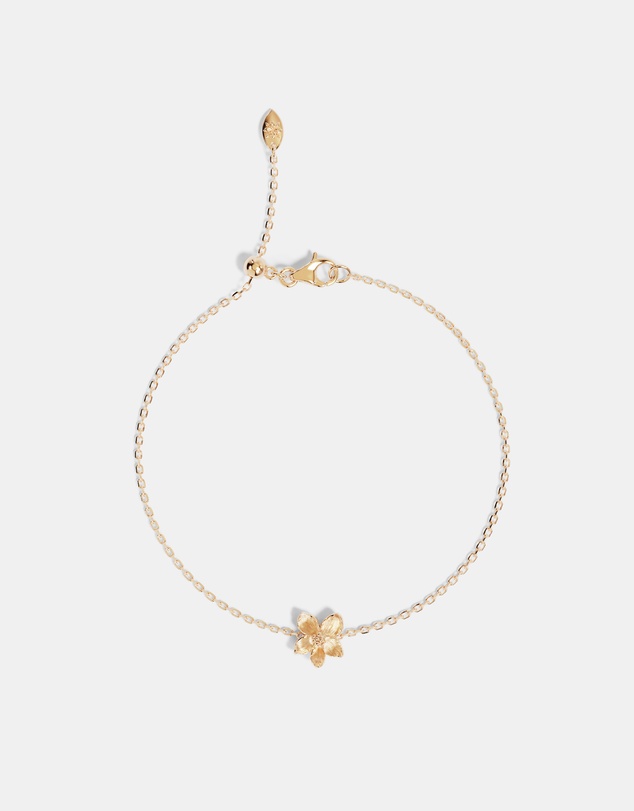 By Charlotte - Birth Flower Bracelet - Violet February