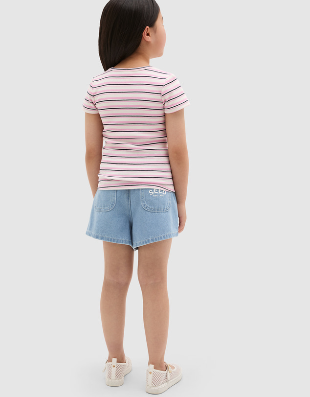 Seed Heritage - Core Stripe Rib Tee