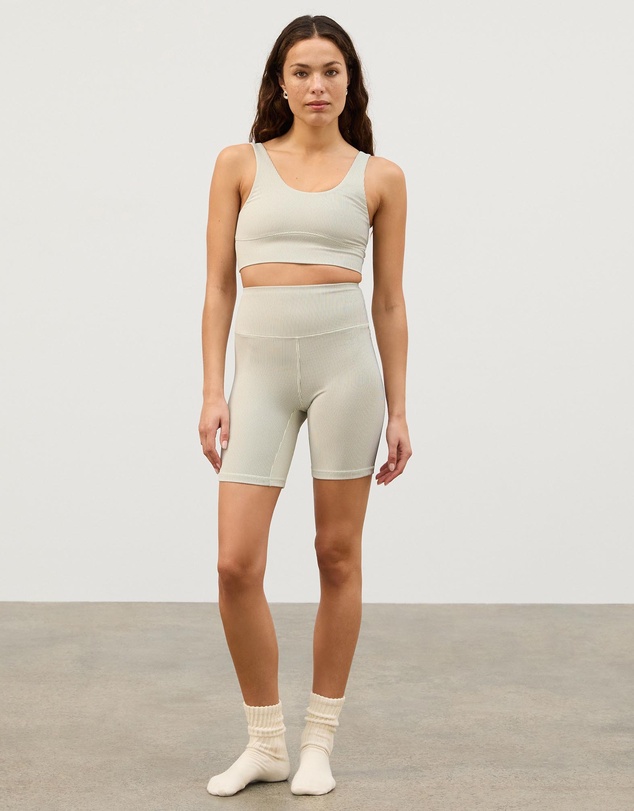 Zulu & Zephyr - Stripe Rib Crop Top