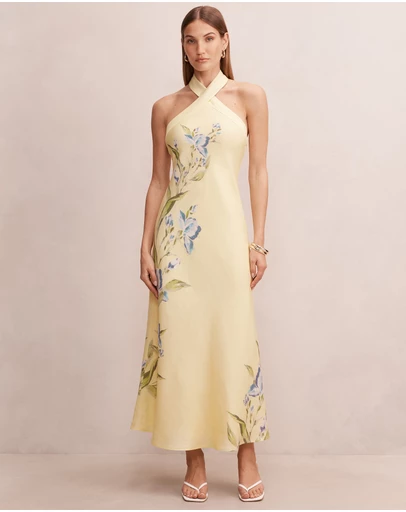 Forever New - Tabitha Halter Neck Midi Dress