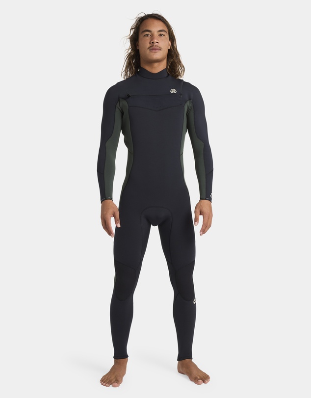 Billabong - Mens 3/2Mm Absolute Natural Chest Zip Wetsuit