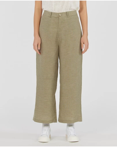 Amelius - Virtuous Check Cropped Pant