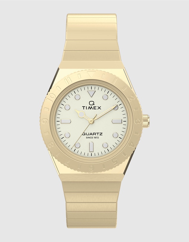 TIMEX - Q Timex® Mini 30mm Stainless Steel Expansion Band Watch