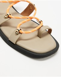 Dazie - Alexa Rope Gladiator Sandals